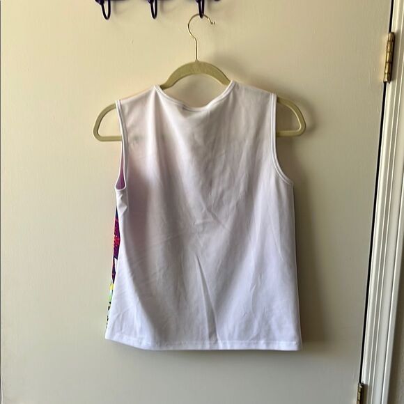 Impressions Multicolor Tropical Tank Top - Picture 3 of 4